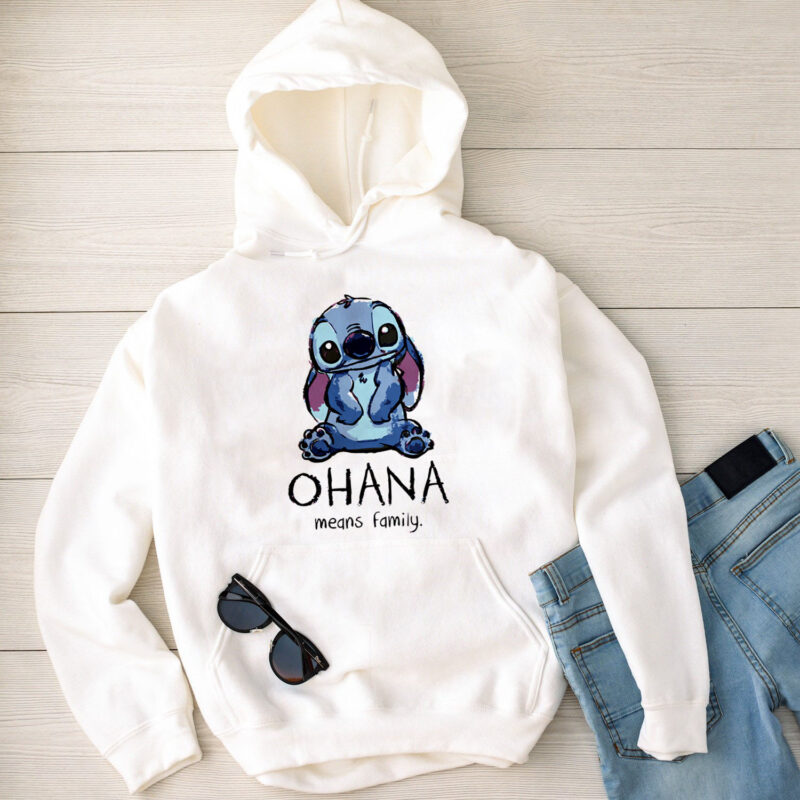 Дамски Суитшърт Ohana Means Family DTG