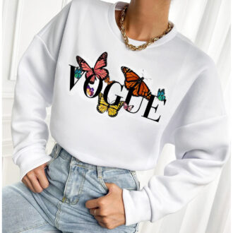 Дамска Блуза Vogue Butterfly DTG