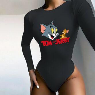 Дамско Боди Tom And Jerry DTG