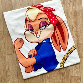 Дамска тениска Lola Bunny Strong DTG