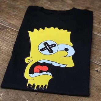Дамска Тениска Bart Simpson Scream DTG