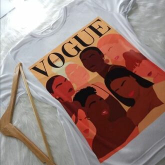 Дамска Тениска Vogue ILLUSTRATION Cover DTG