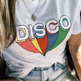 Дамска Тениска Disco Retro DTG