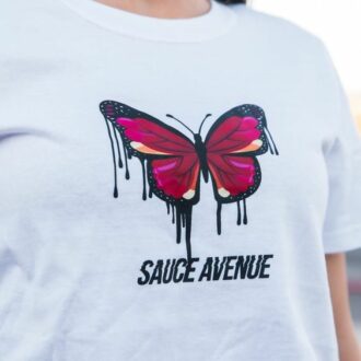 Дамска тениска Butterfly*Sauce Avenue DTG