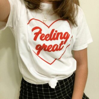 Дамска тениска Feeling Great*heart