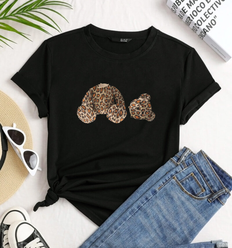 Дамска Тениска Leopard Bear DTG