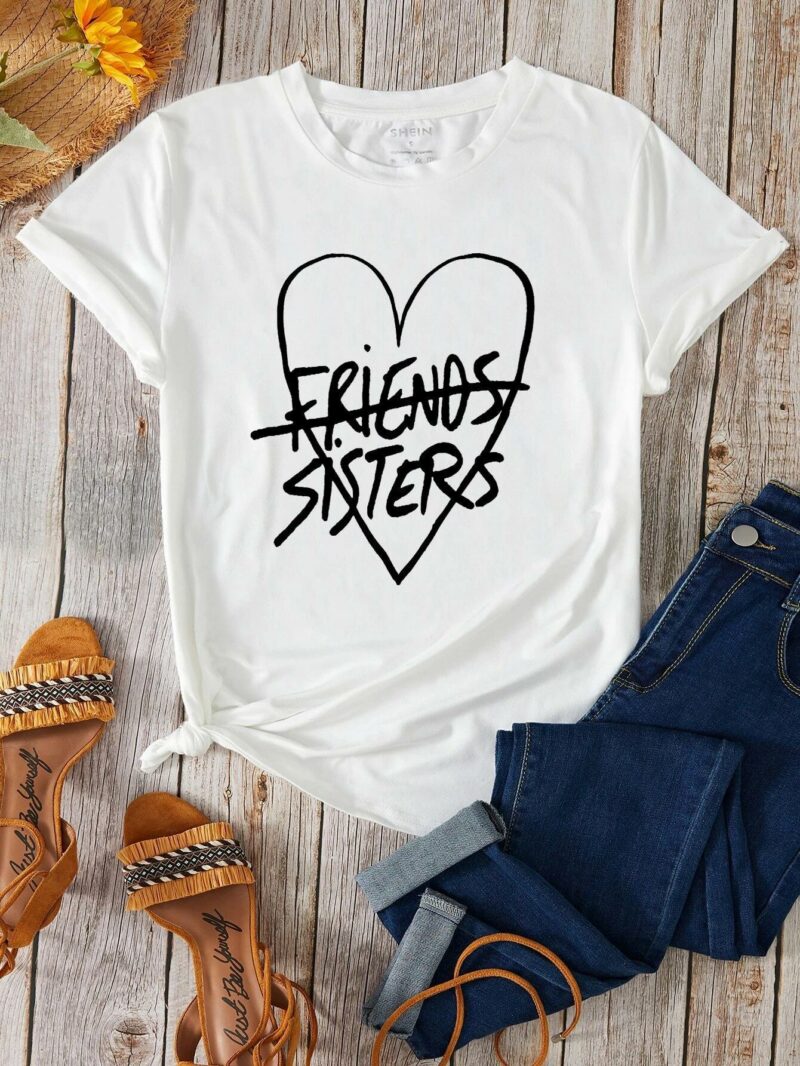 Дамска тениска Friends/Sisters