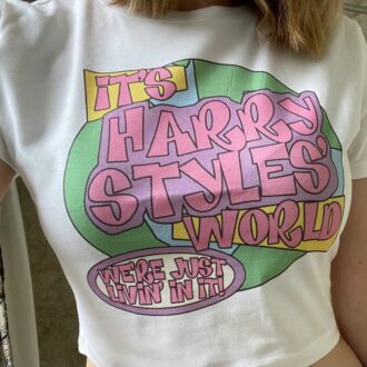 Дамска тениска Harry Styles' World DTG