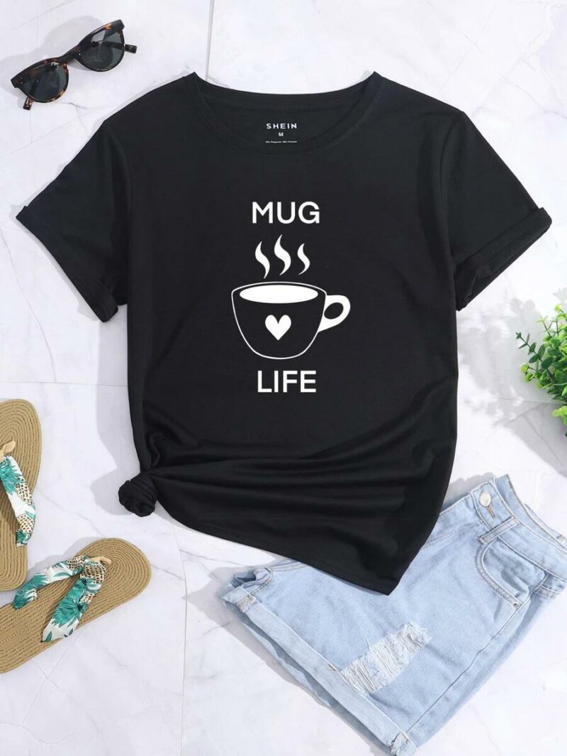 Дамска тениска Mug Life