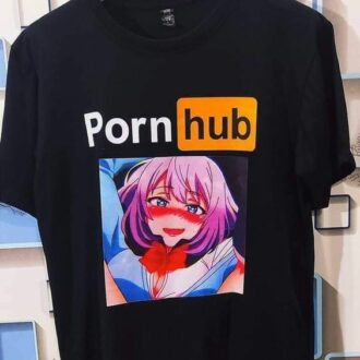 Мъжка тениска PornHub*anime DTG
