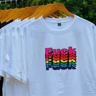 Мъжка тениска FUCK*rainbow DTG