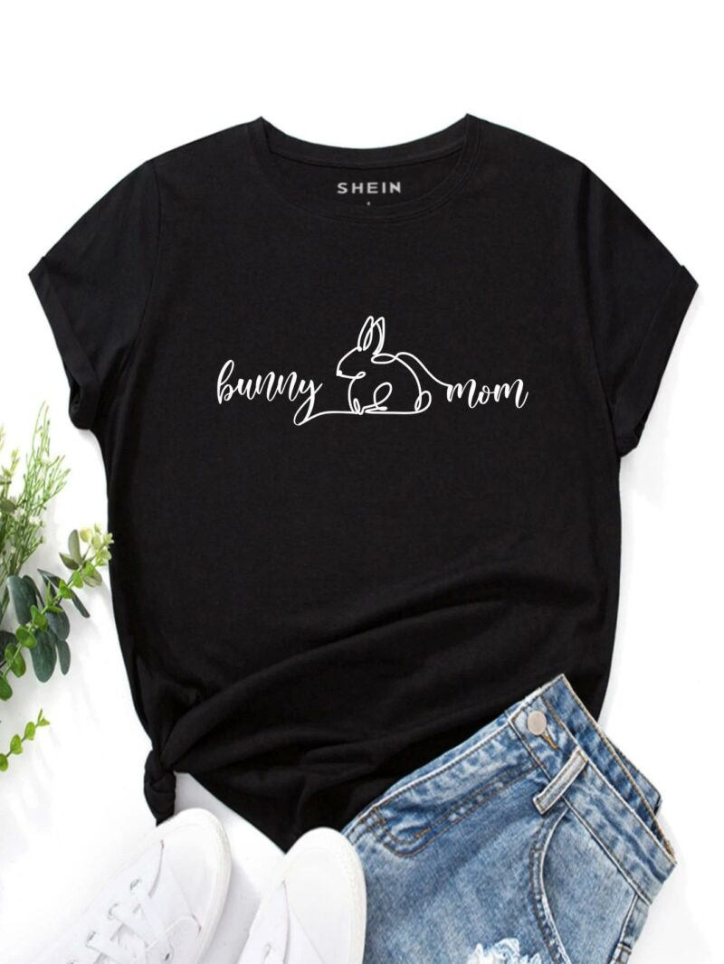 Дамска тениска Bunny Mom