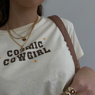 Дамска тениска Cosmic cowgirl