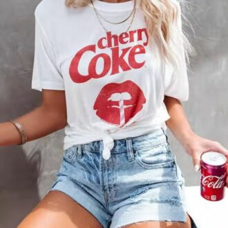 Дамска тениска Cherry coke 23
