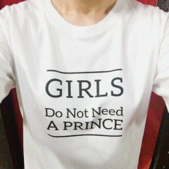 Дамска тениска Do not need a prince