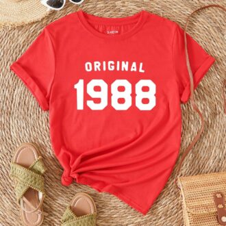 Дамска тениска Original 1988 Red