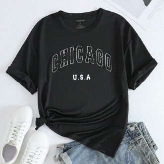 Дамска тениска Chicago U.S.A
