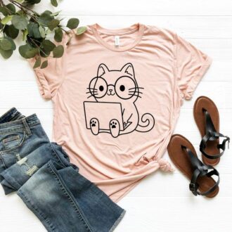 Дамска тениска Pretty Cat