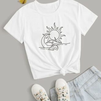 Дамска тениска Sun & Sea