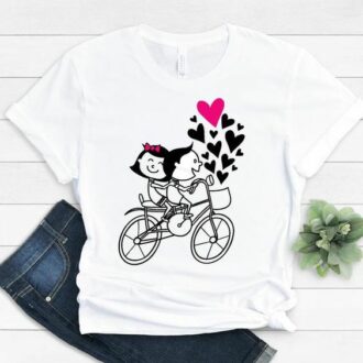 Дамска тениска Bicycle Love