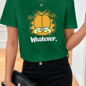 Дамска Тениска Whatever Garfield DTG - SALE