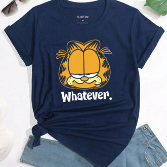 Дамска Тениска Whatever Garfield DTG - SALE