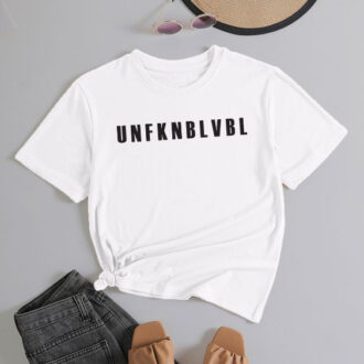 Дамска Тениска UNFKNBLVBL
