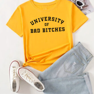 Дамска Тениска University of Bad Bitches