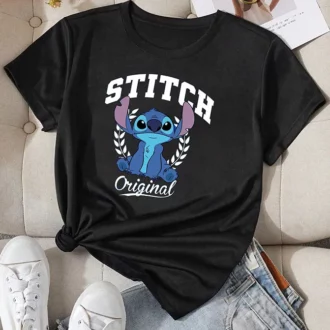 Дамска тениска Stitch Original DTG