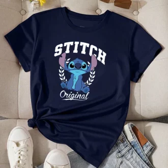 Дамска тениска Stitch Original DTG