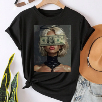 Дамска Тениска Girl Dollar DTG