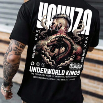 Мъжка тениска Yakuza Back dtg