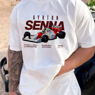 Мъжка Тениска Ayrton Senna DTG