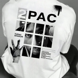 мъжка тениска 2pac shakur back
