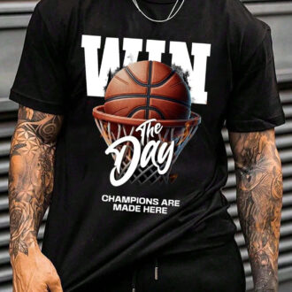 Мъжка тениска Win the day dtg