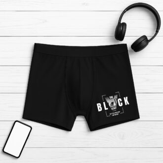 Мъжки боксер The black