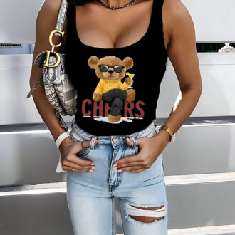 Дамски потник Cheers bear back dtg