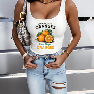 Дамски потник Fresh oranges dtg