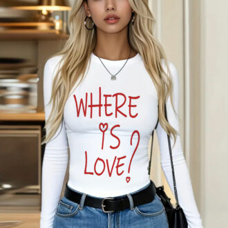 Дамско боди Where Is Love? Дамско боди Where Is Love?