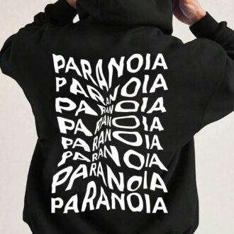 Мъгки суитшърт Paranoia- Back