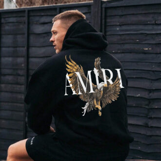 Мъжки суитшърт Amiri-eadle-back -dtg