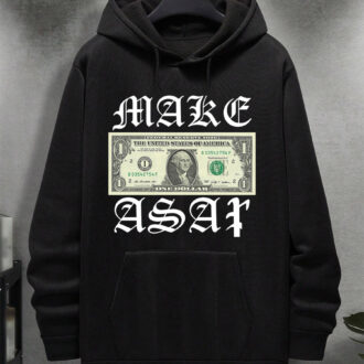 Мъжки суитшърт-Make- money-1$-dtg
