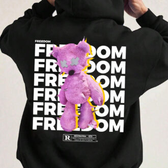 Мъжки суитшърт Freedom-bear -back -dtg