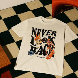 Мъжка тениска Never Look Back dtg