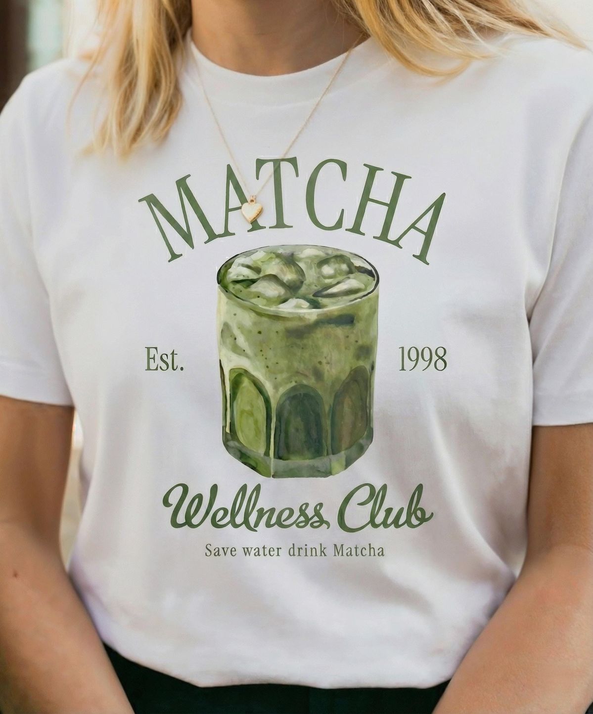 Дамска Тениска Matcha Wellnes Дамска Тениска Matcha Wellnes