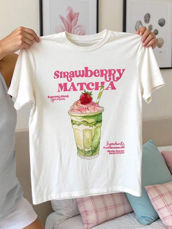 Дамска Тениска Stawbery Match Дамска Тениска Stawbery Match