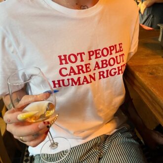 Дамска Тениска HOT PEOPLE CARE dtg