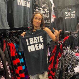Дамска Тениска I HATE MEN