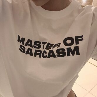 Дамска Тениска Master of sarcasm jpg